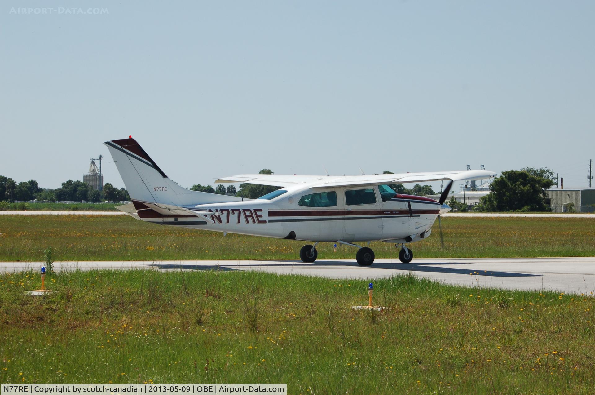 N77RE, Cessna 210N Centurion C/N 21063241, Cessna 210N, N77RE, at Okeechobee County Airport, Okeechobee, FL