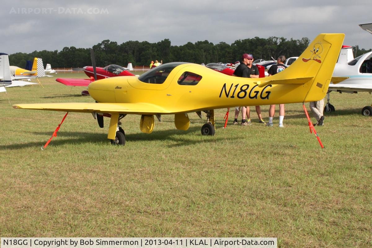 N18GG, 2002 Lancair Legacy C/N 134, Sun N Fun 2013 - Lakeland, FL