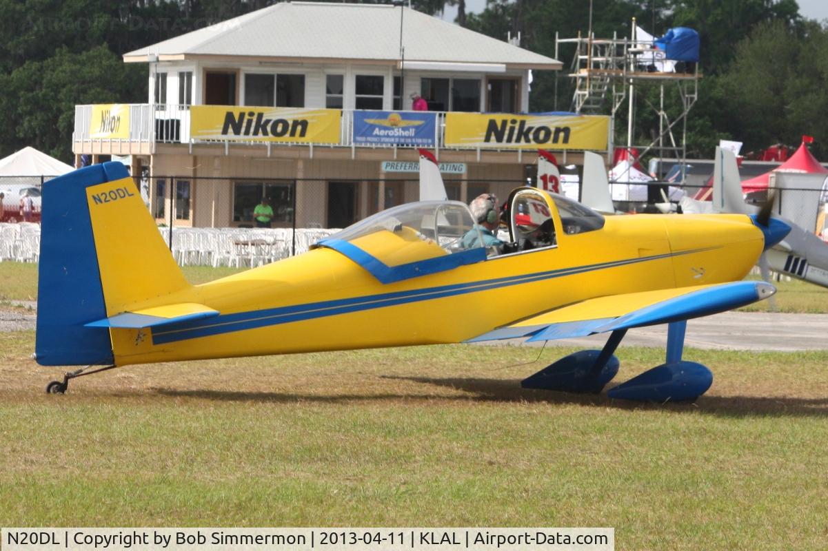 N20DL, 2006 Vans RV-7A C/N 71234, Sun N Fun 2013 - Lakeland, FL