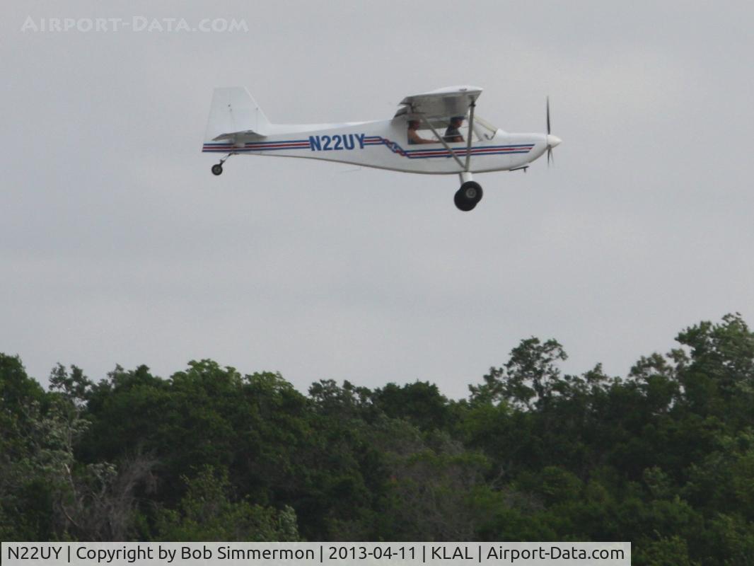 N22UY, 2005 Rans S-7S Courier C/N 0403341, Arriving at Sun N Fun 2013 - Lakeland, FL