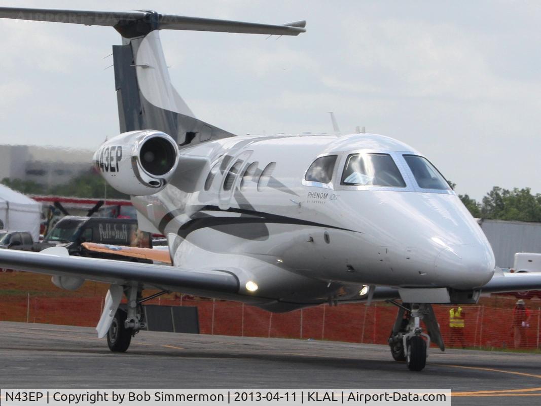 N43EP, 2010 Embraer EMB-500 Phenom 100 C/N 50000129, Sun N Fun 2013 - Lakeland, FL