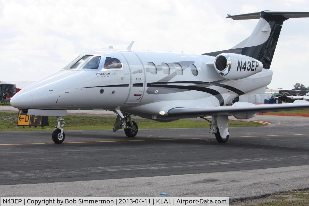 N43EP, 2010 Embraer EMB-500 Phenom 100 C/N 50000129, Sun N Fun 2013 - Lakeland, FL