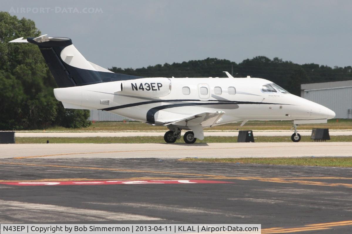 N43EP, 2010 Embraer EMB-500 Phenom 100 C/N 50000129, Departing RWY 9R at Sun N Fun 2013 - Lakeland, FL