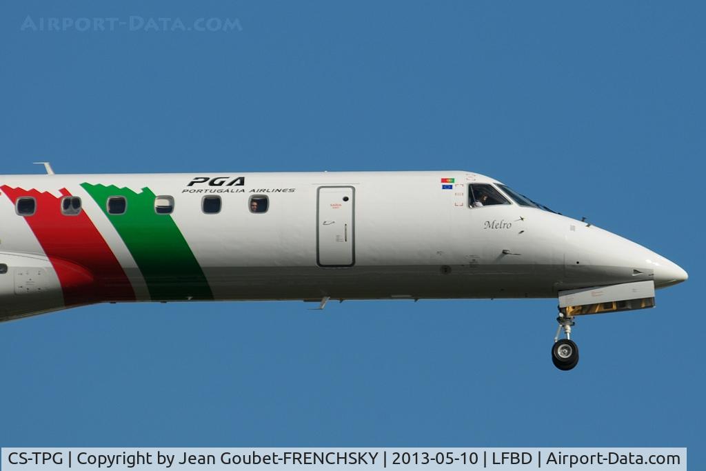 CS-TPG, 1997 Embraer EMB-145EP (ERJ-145EP) C/N 145014, from LIS landing 23