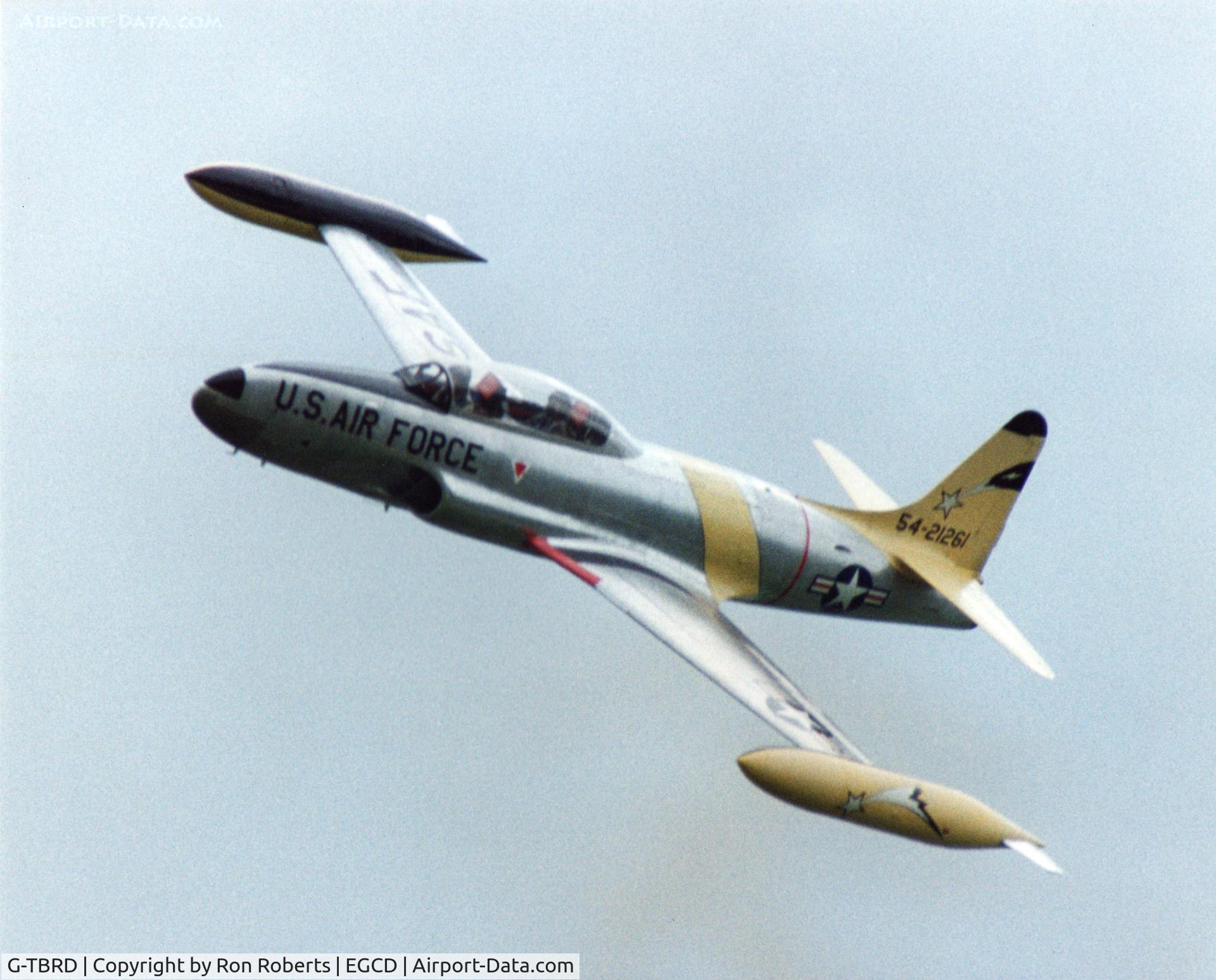 G-TBRD, 1954 Canadair CT-133 Silver Star 3 C/N T33-261, Woodford Airshow