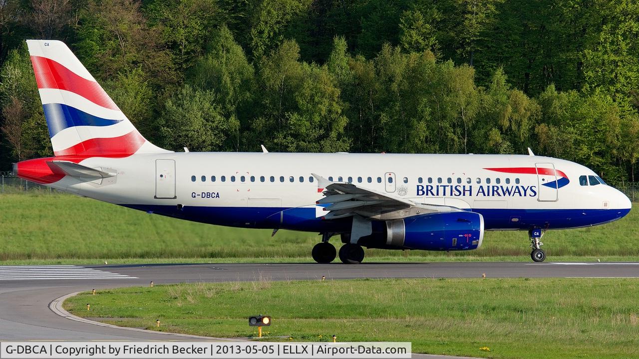 G-DBCA, 2004 Airbus A319-131 C/N 2098, line up for departure