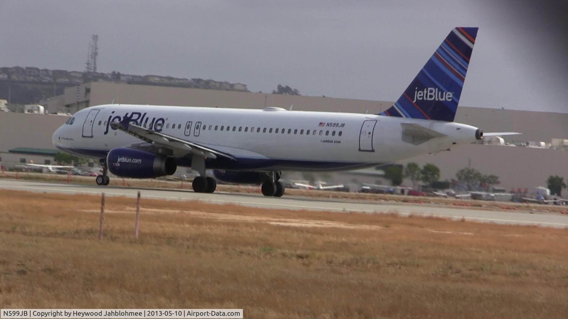 N599JB, 2004 Airbus A320-232 C/N 2336, JetBlue in Long Beach, CA USA