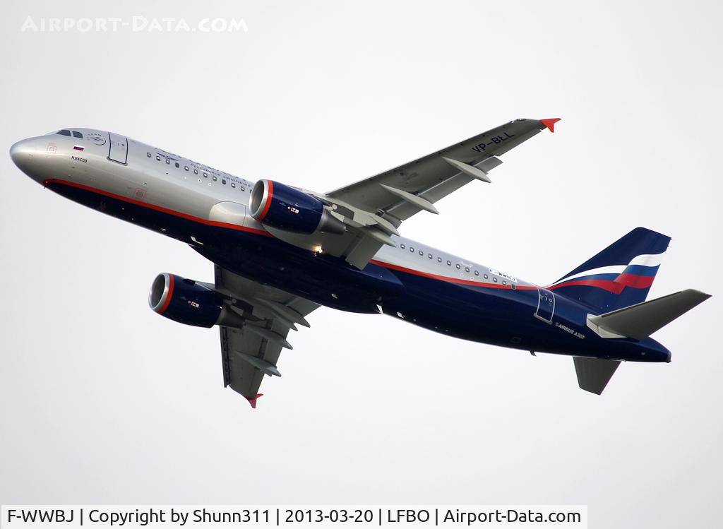 F-WWBJ, 2013 Airbus A320-214 C/N 5572, C/n 5572 - To be VQ-BLL