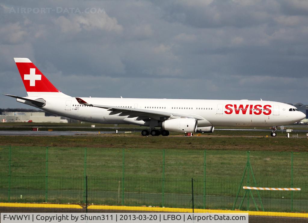 F-WWYI, 2013 Airbus A330-343X C/N 1403, C/n 1403 - To be HB-JHN