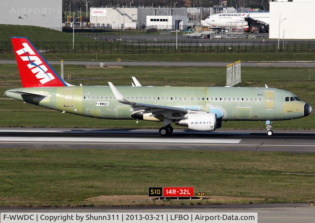 F-WWDC, 2013 Airbus A320-214 C/N 5591, C/n 5591 - For TAM Linhas Aereas