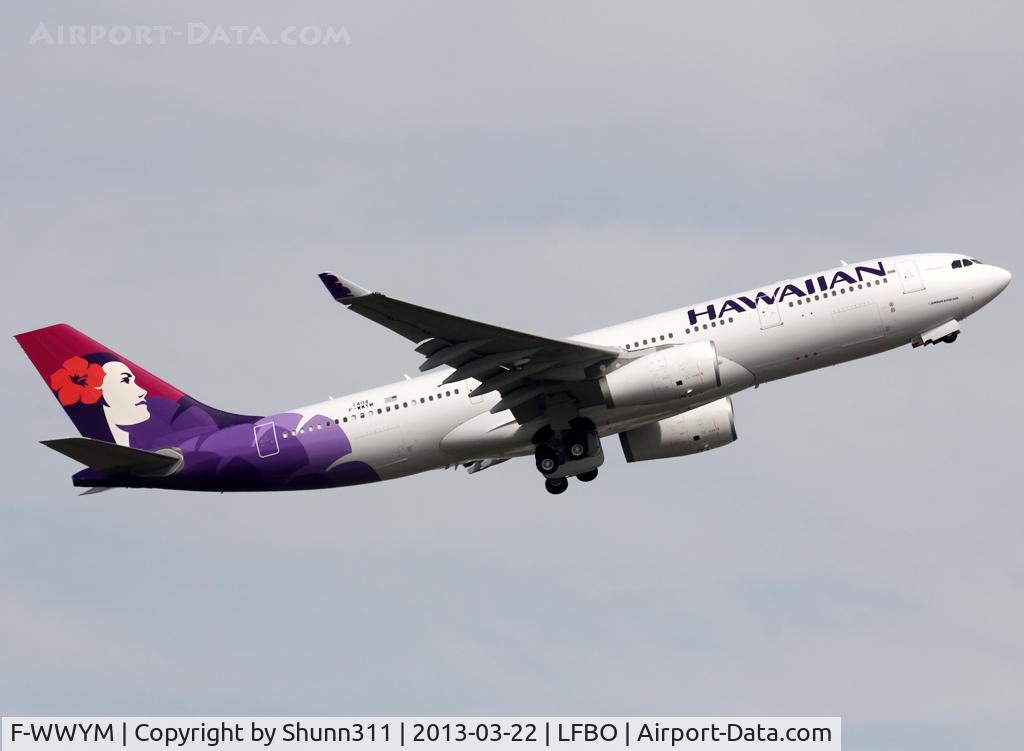 F-WWYM, 2013 Airbus A330-243 C/N 1404, C/n 1404 - To ne N392HA
