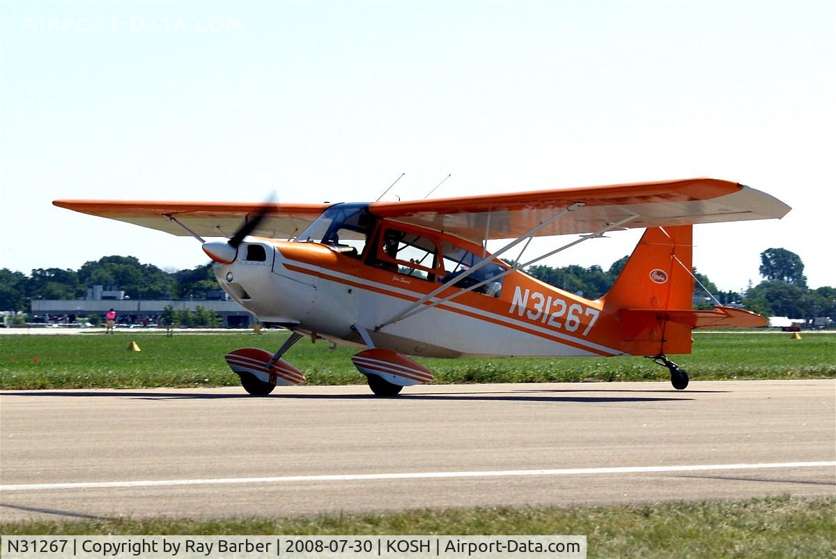 N31267, 1972 Bellanca 7ECA Citabria C/N 887-72, Bellanca 7ECA Citabria [887-72] Oshkosh - Wittman Regional~N 30/07/2008