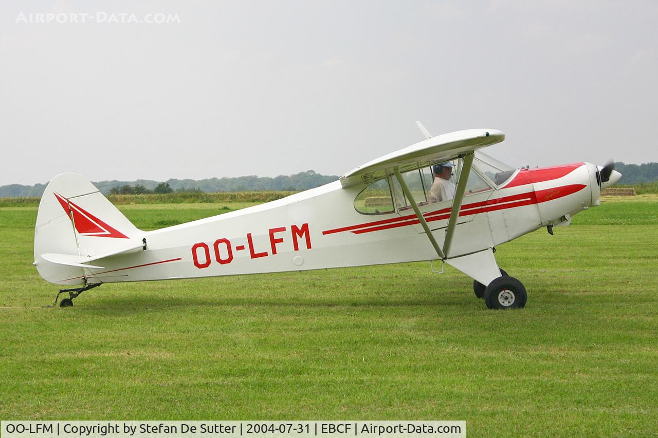 OO-LFM, Piper L-21B Super Cub C/N 18-2543, Ready for departure.