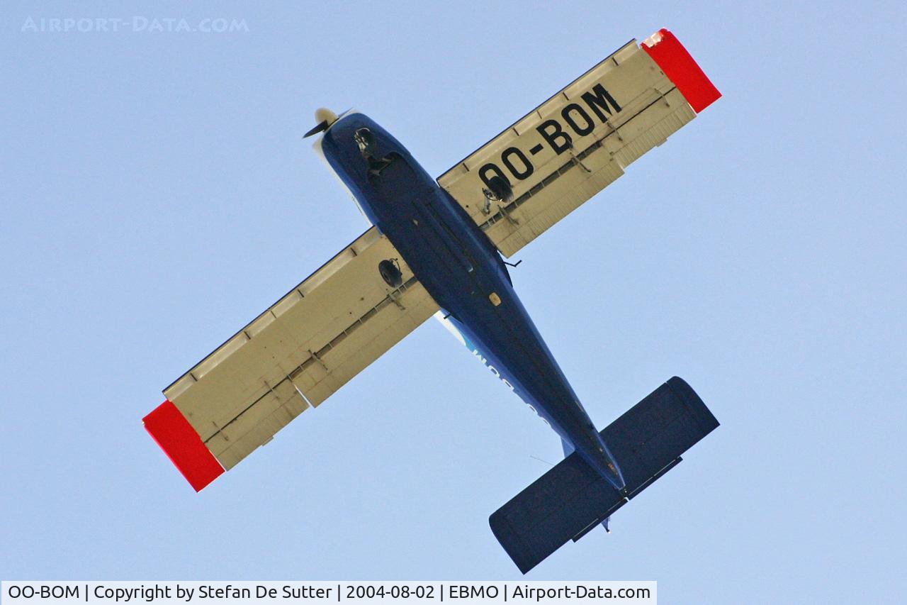 OO-BOM, 1976 Morane-Saulnier MS-893E Rallye 150GT C/N 2775, Taking off.