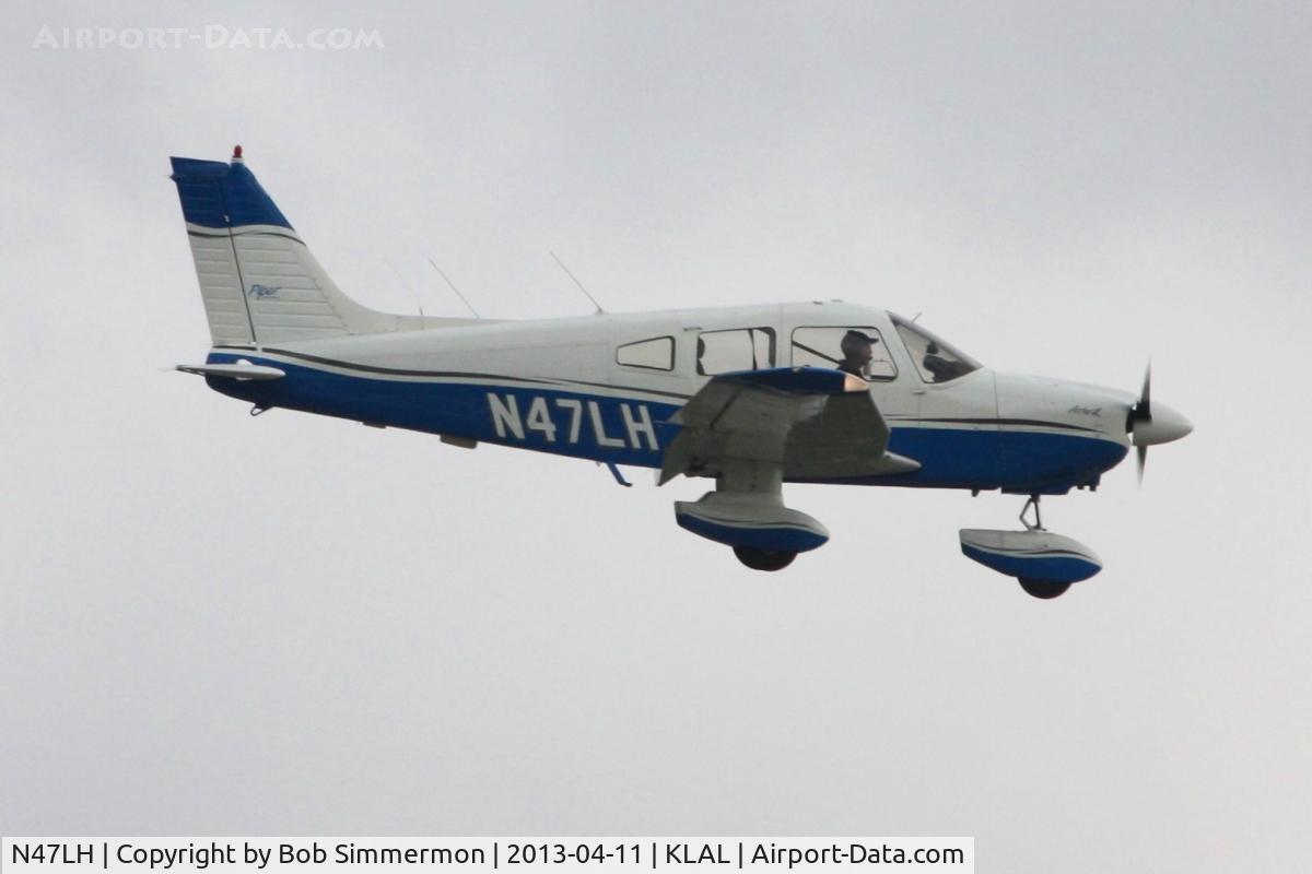 N47LH, 1979 Piper PA-28-181 C/N 28-7990480, Arriving at Sun N Fun 2013 - Lakeland, FL
