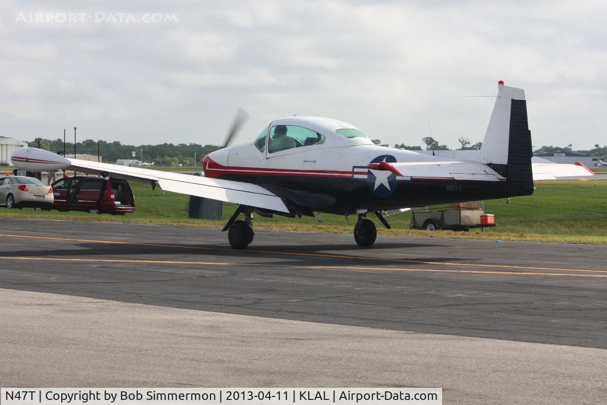 N47T, 1947 North American Navion (NA-145) C/N NAV-4-685, Sun N Fun 2013 - Lakeland, FL