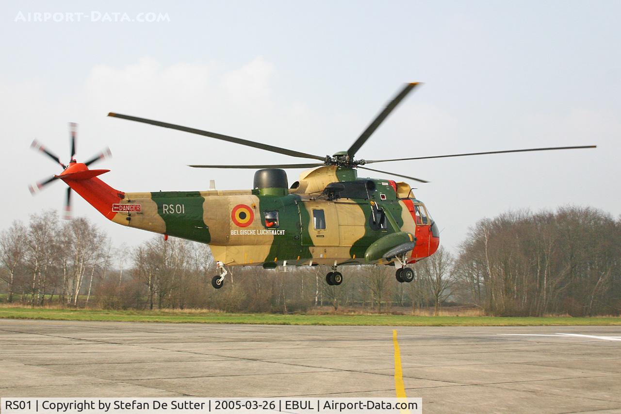 RS01, 1976 Westland Sea King Mk.48 C/N WA831, Surprise visit.
