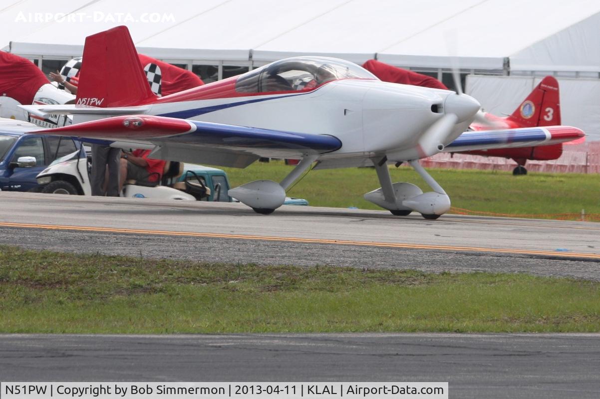 N51PW, Vans RV-6A C/N 25539, Sun N Fun 2013 - Lakeland, FL