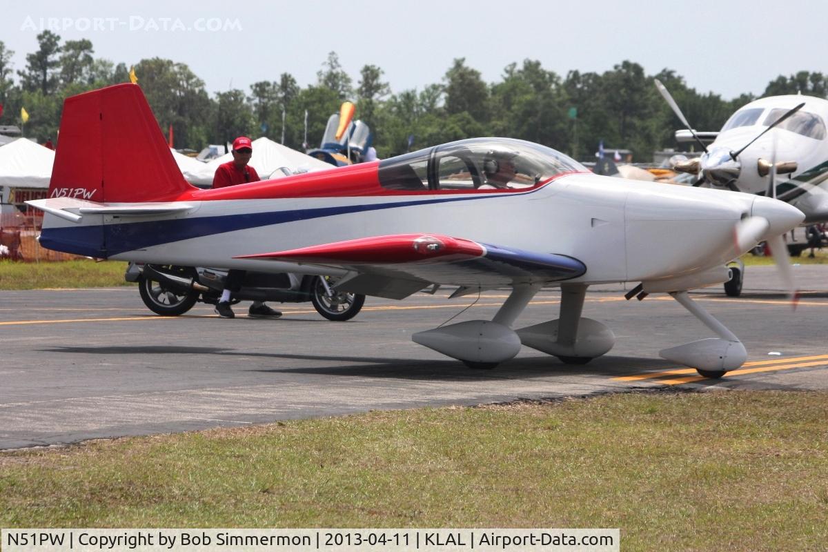 N51PW, Vans RV-6A C/N 25539, Sun N Fun 2013 - Lakeland, FL