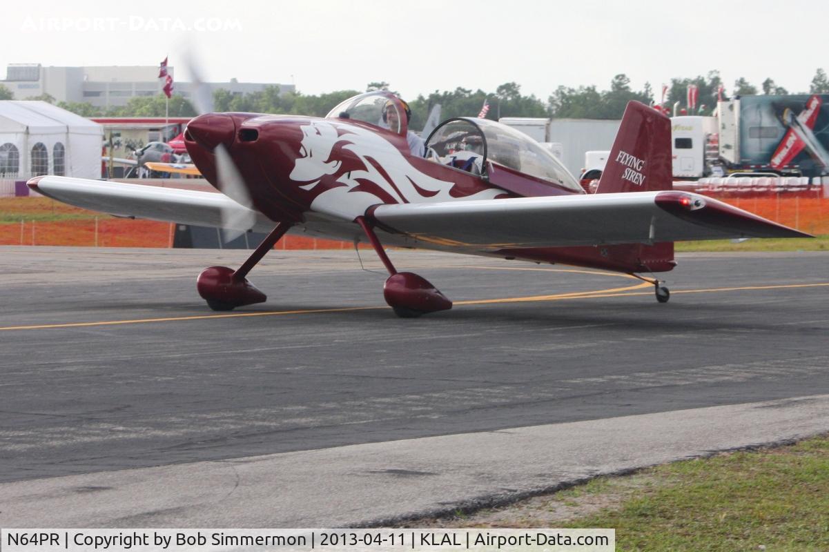N64PR, 2007 Van's RV-8 C/N 82263, Sun N Fun 2013 - Lakeland, FL