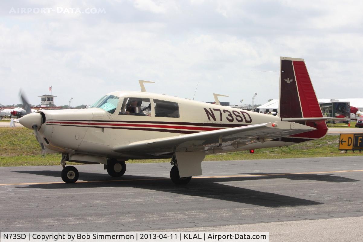 N73SD, 1978 Mooney M20C Ranger C/N 20-1252, Sun N Fun 2013 - Lakeland, FL