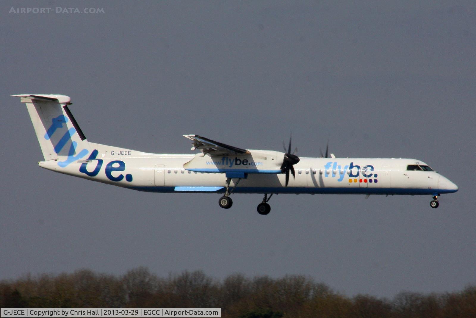 G-JECE, 2004 De Havilland Canada DHC-8-402Q Dash 8 C/N 4094, flybe
