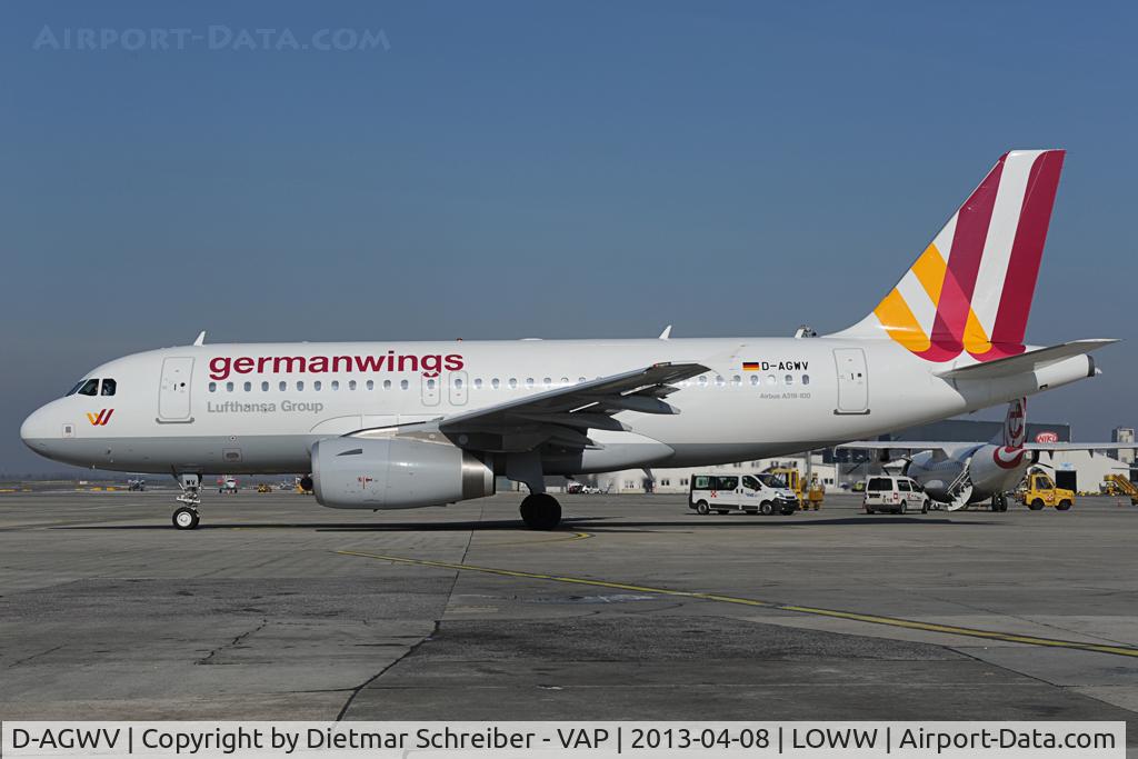 D-AGWV, 2013 Airbus A319-132 C/N 5467, Germanwings Airbus 319