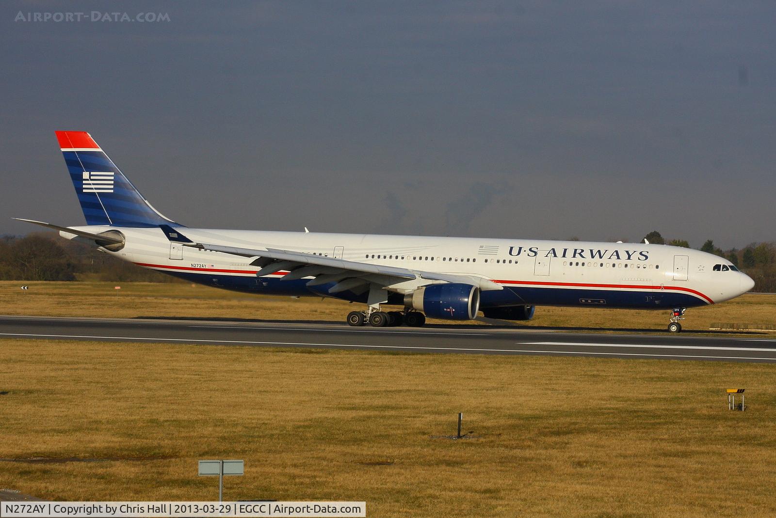N272AY, 2000 Airbus A330-323 C/N 333, US Airways