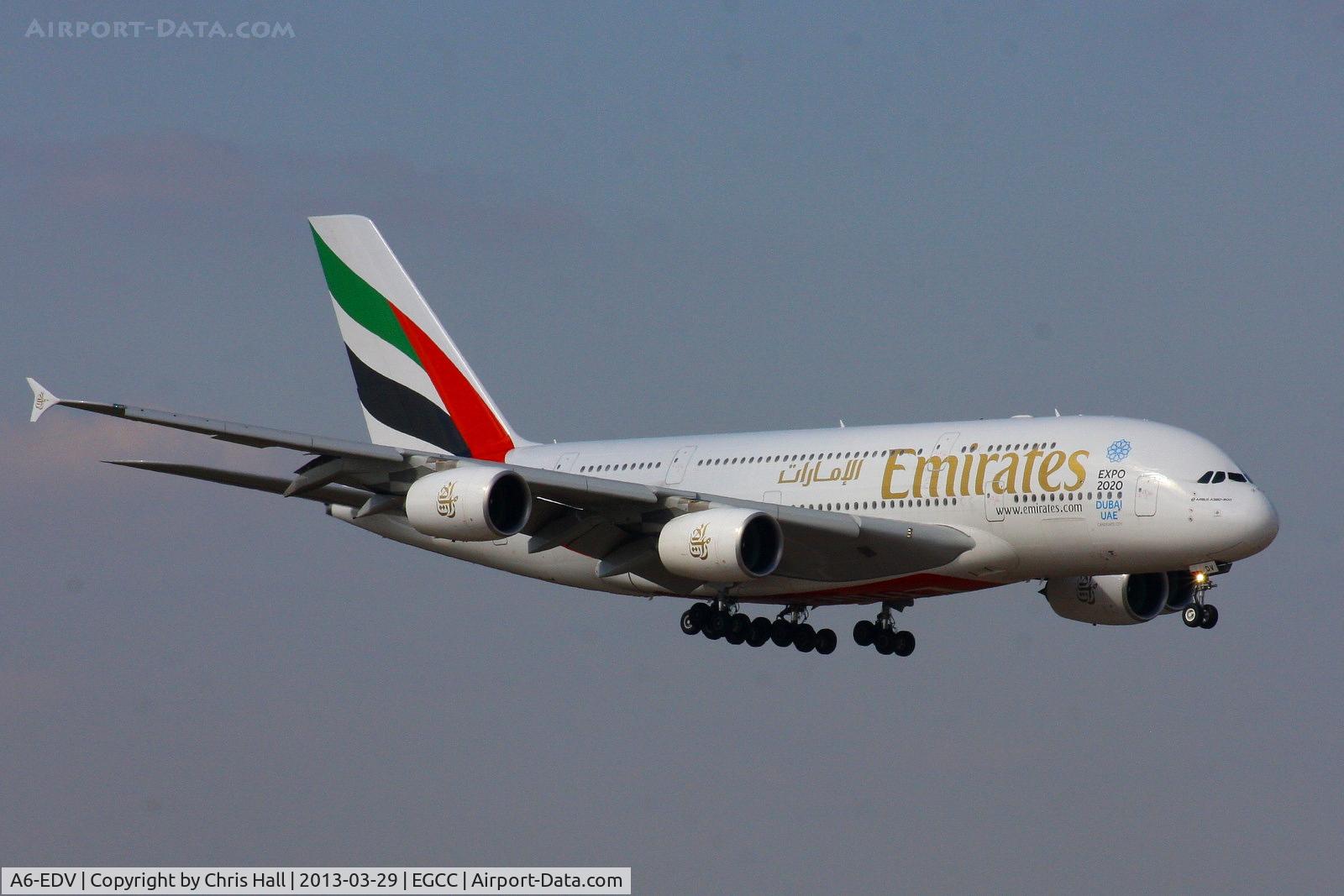 A6-EDV, 2011 Airbus A380-861 C/N 101, Emirates
