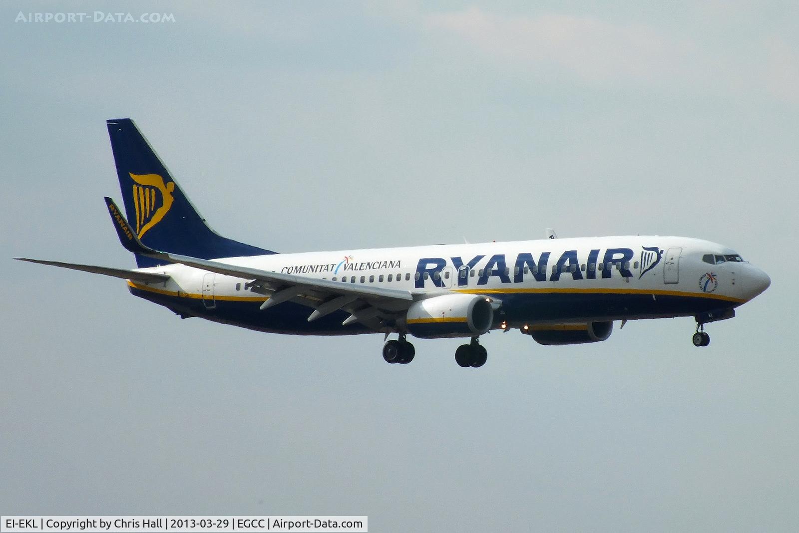 EI-EKL, 2010 Boeing 737-8AS C/N 38498, Ryanair