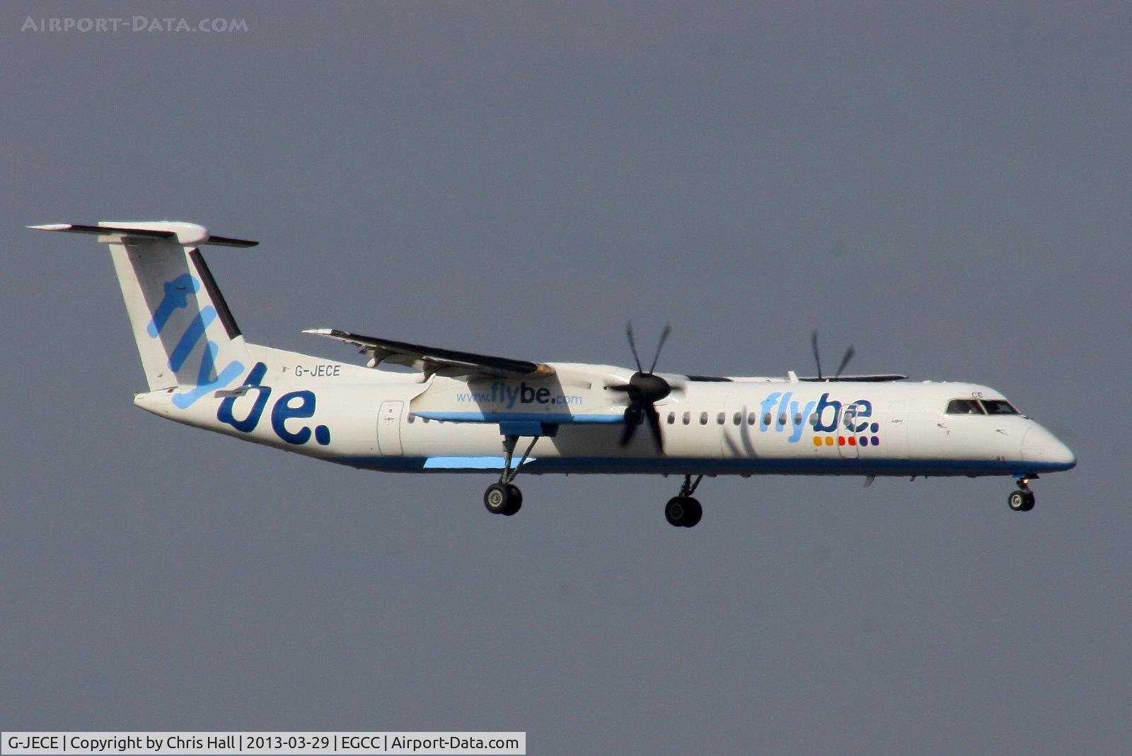 G-JECE, 2004 De Havilland Canada DHC-8-402Q Dash 8 C/N 4094, flybe