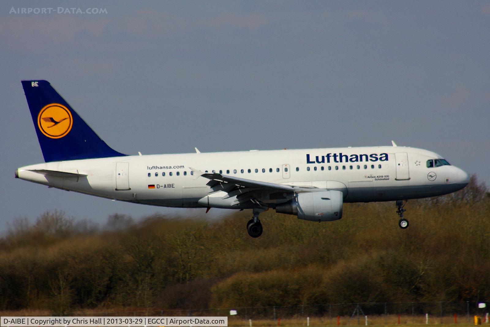 D-AIBE, 2010 Airbus A319-112 C/N 4511, Lufthansa