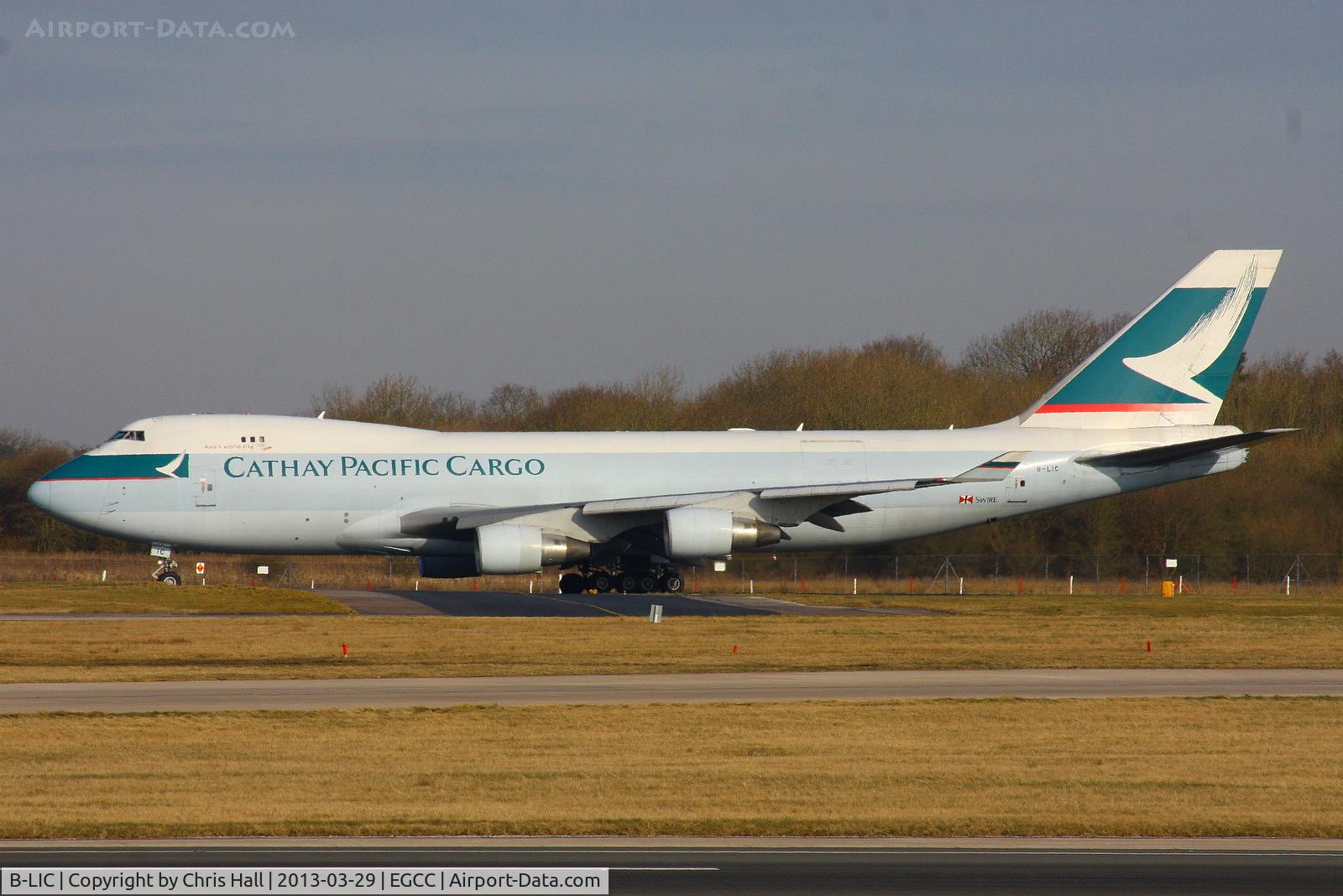 B-LIC, 2009 Boeing 747-467ERF C/N 36868, Cathay Pacific Cargo