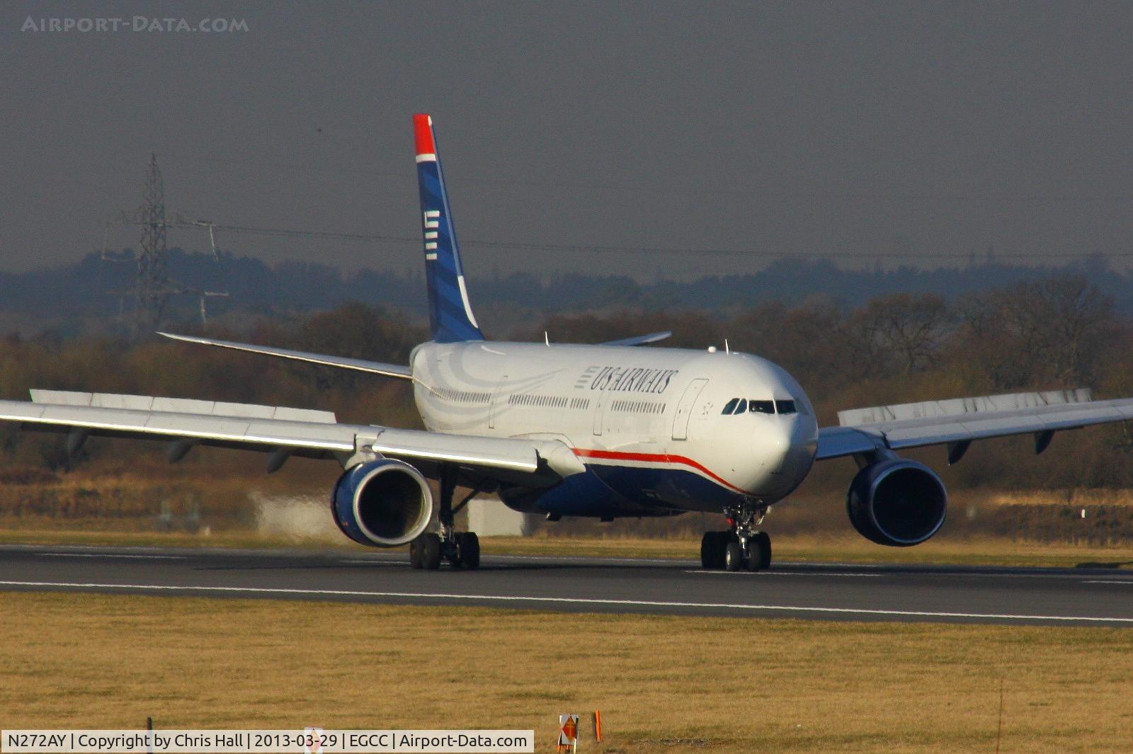N272AY, 2000 Airbus A330-323 C/N 333, US Airways