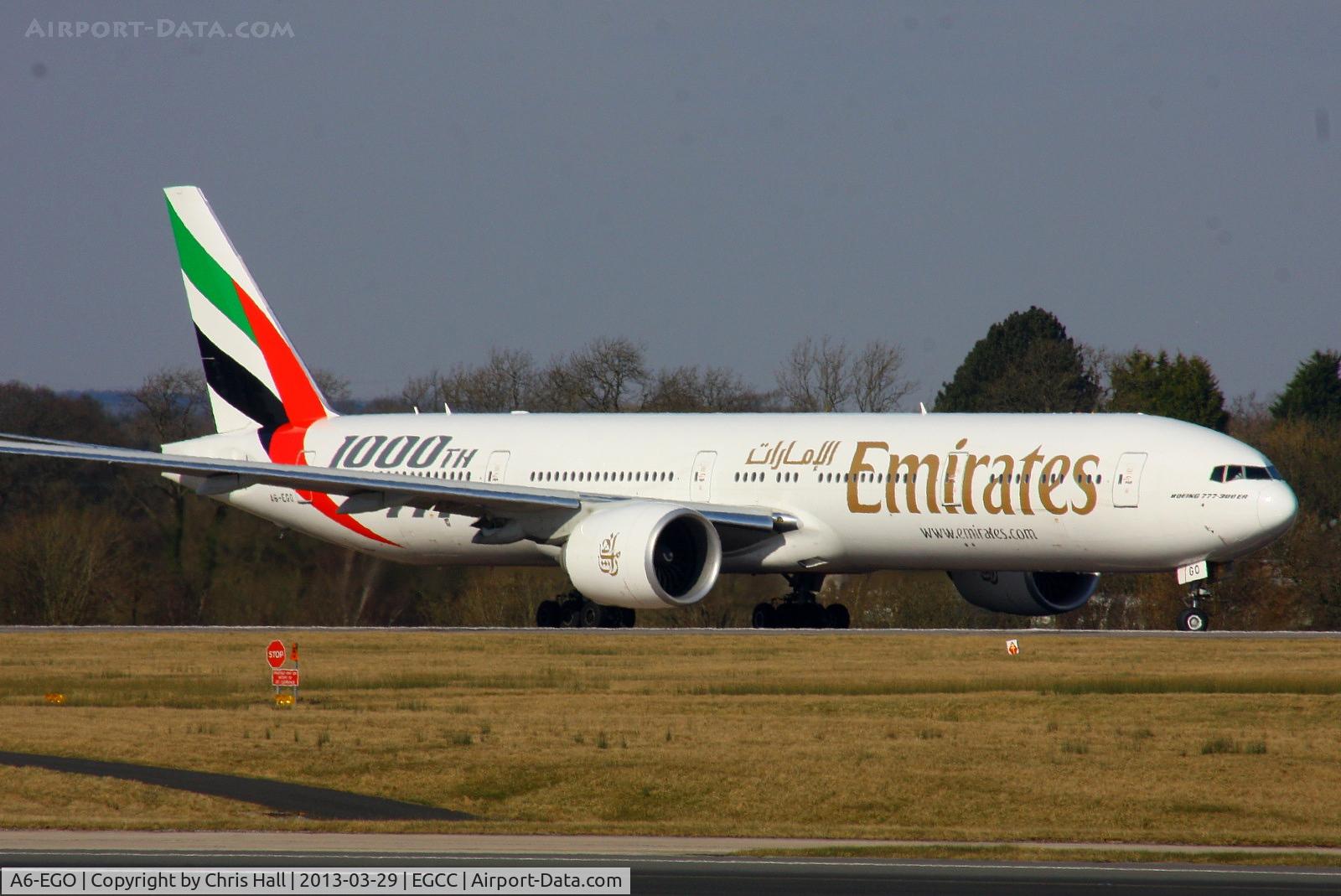 A6-EGO, 2012 Boeing 777-31H/ER C/N 35598, Emirates 1000th 777 scheme