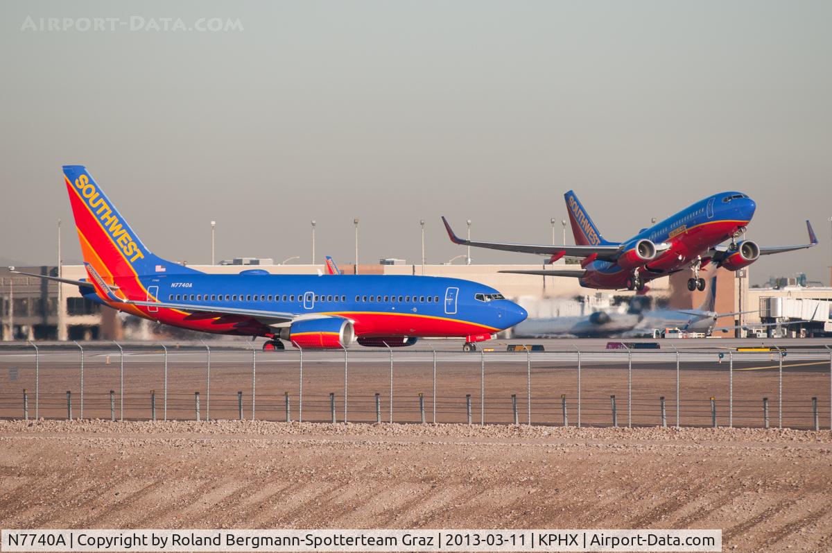 N7740A, 2007 Boeing 737-7BD C/N 33927, Boeing 737-7BD
