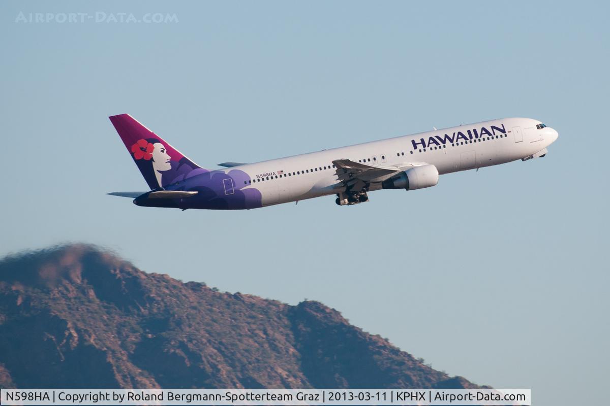 N598HA, 1986 Boeing 767-332 C/N 23278, Boeing 767-332