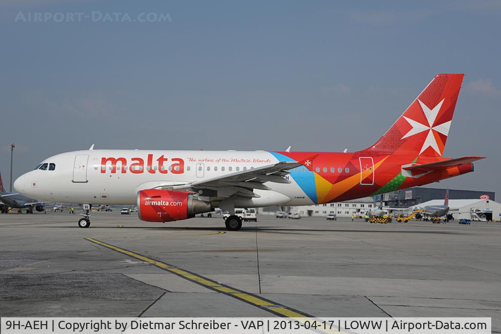 9H-AEH, 2004 Airbus A319-111 C/N 2122, Air Malta Airbus 319
