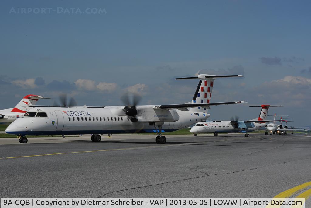 9A-CQB, 2008 De Havilland Canada DHC-8-402Q Dash 8 C/N 4211, Croatia Airlines dash 8-400