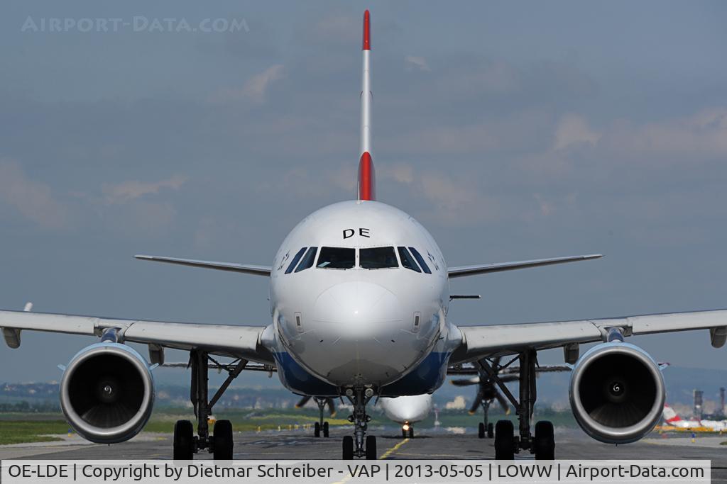 OE-LDE, 2005 Airbus A319-112 C/N 2494, Austrian Airlines Airbus A319 with Tyrolean Airways sticker