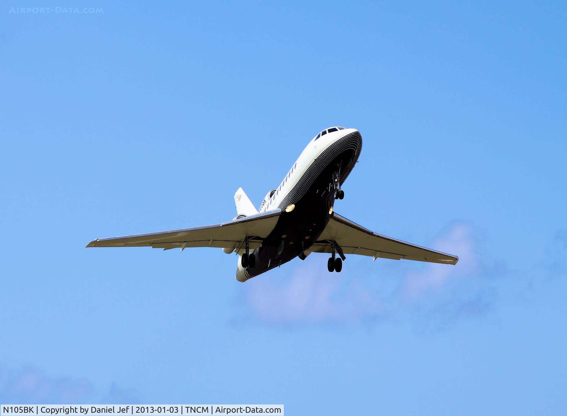 N105BK, 1989 Dassault Falcon 900 C/N 70, N105BK