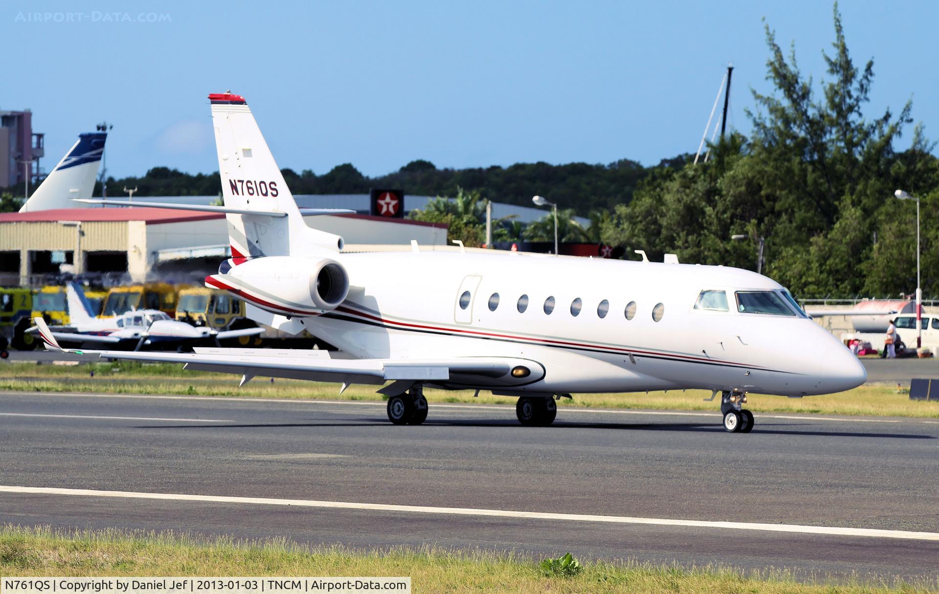 N761QS, 2007 Israel Aircraft Industries Gulfstream 200 C/N 176, N761QS
