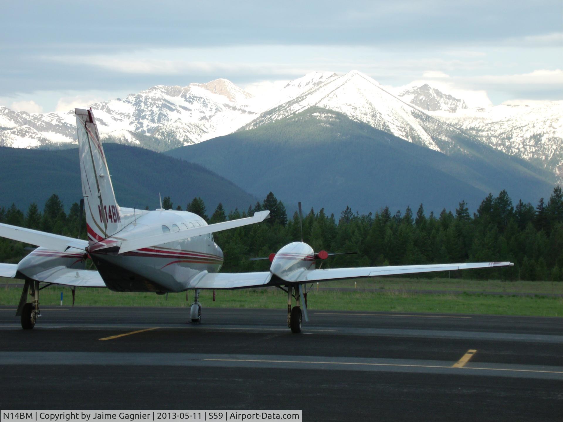 N14BM, 1981 Cessna 425 C/N 425-0076, Conquest 1 @ Libby Airport (S-59) on May 11, 2013