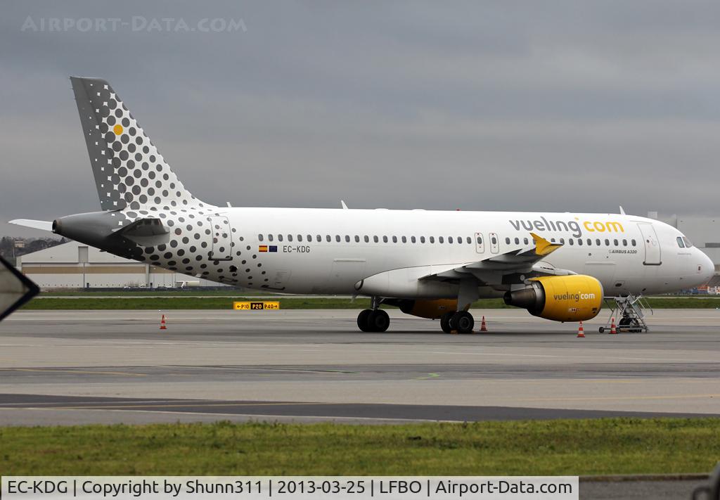 EC-KDG, 2007 Airbus A320-214 C/N 3095, Parked at the old Terminal...
