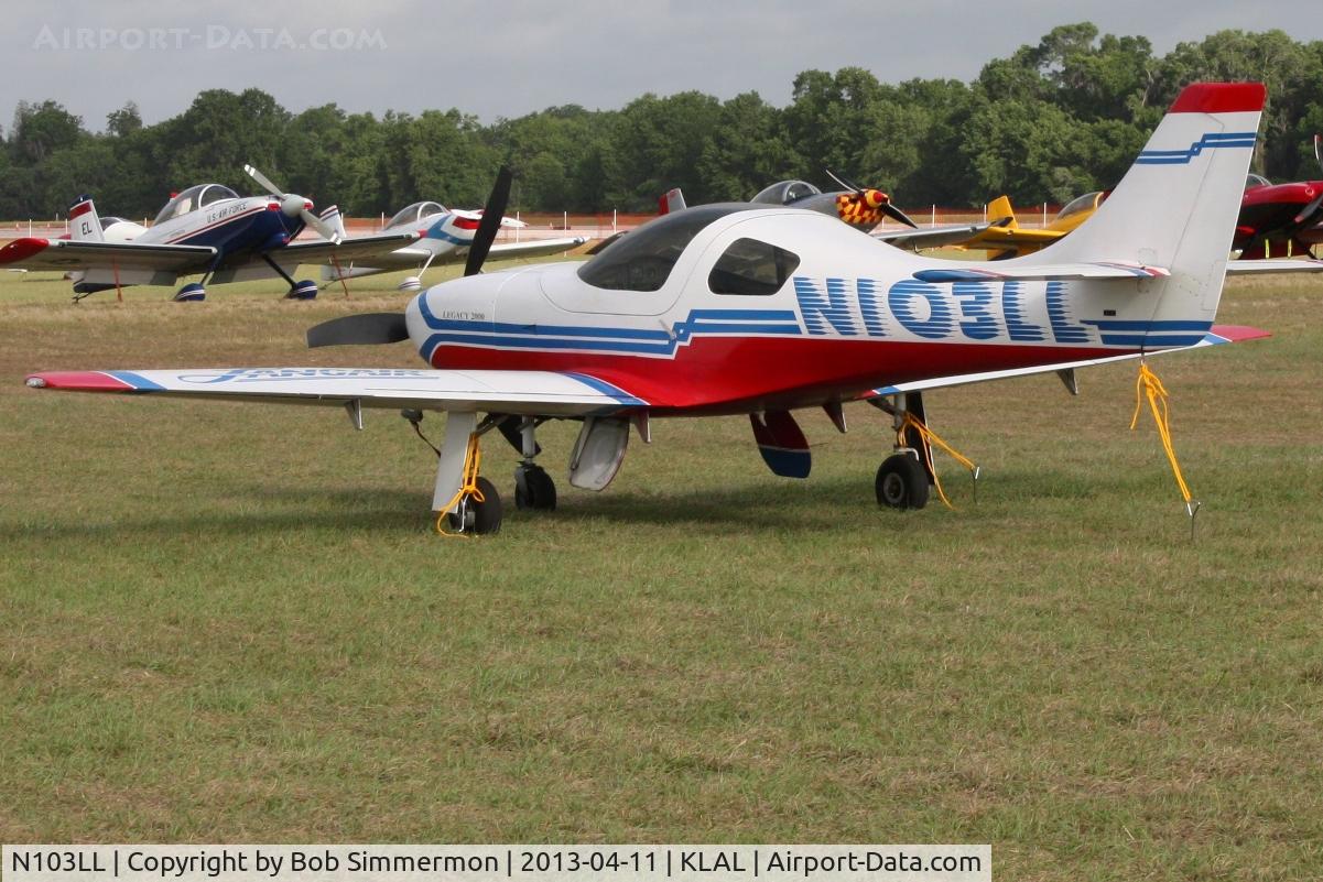 N103LL, 2003 Lancair Legacy C/N L2K-182, Sun N Fun 2013 - Lakeland, FL