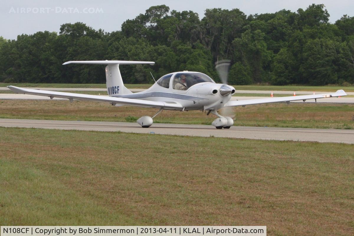 N108CF, 2005 Diamond DA-40 Diamond Star C/N 40.479, Sun N Fun 2013 - Lakeland, FL