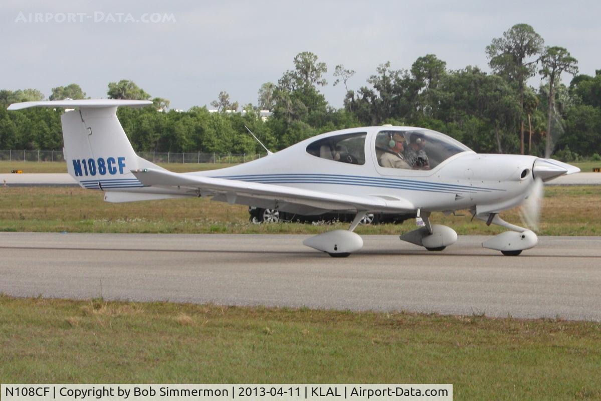 N108CF, 2005 Diamond DA-40 Diamond Star C/N 40.479, Sun N Fun 2013 - Lakeland, FL