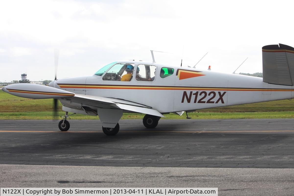 N122X, 1958 Beech M35 Bonanza C/N D-6412, Sun N Fun 2013 - Lakeland, FL