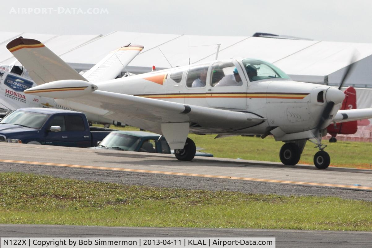 N122X, 1958 Beech M35 Bonanza C/N D-6412, Sun N Fun 2013 - Lakeland, FL