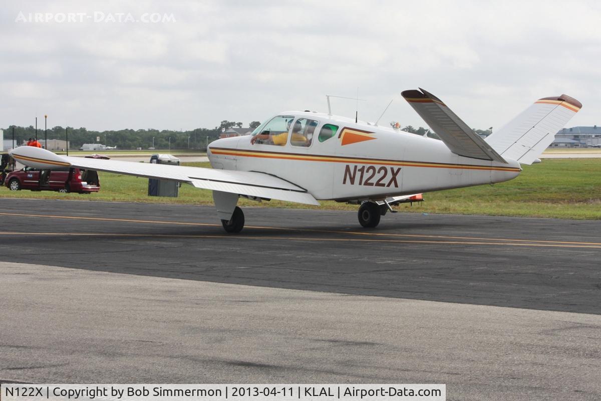 N122X, 1958 Beech M35 Bonanza C/N D-6412, Sun N Fun 2013 - Lakeland, FL
